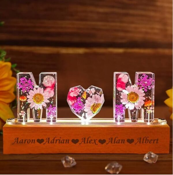 mom sublimation acrylic table frame