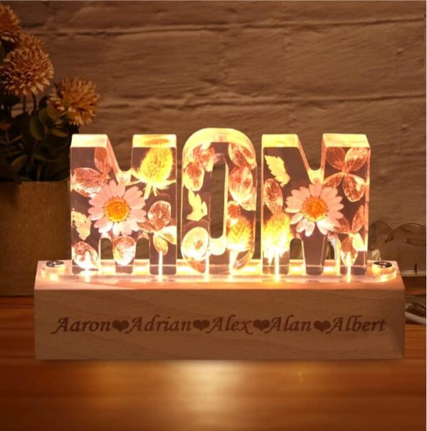 mom sublimation acrylic table frame