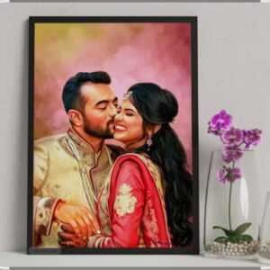 digital oil painting 12x18" inch size