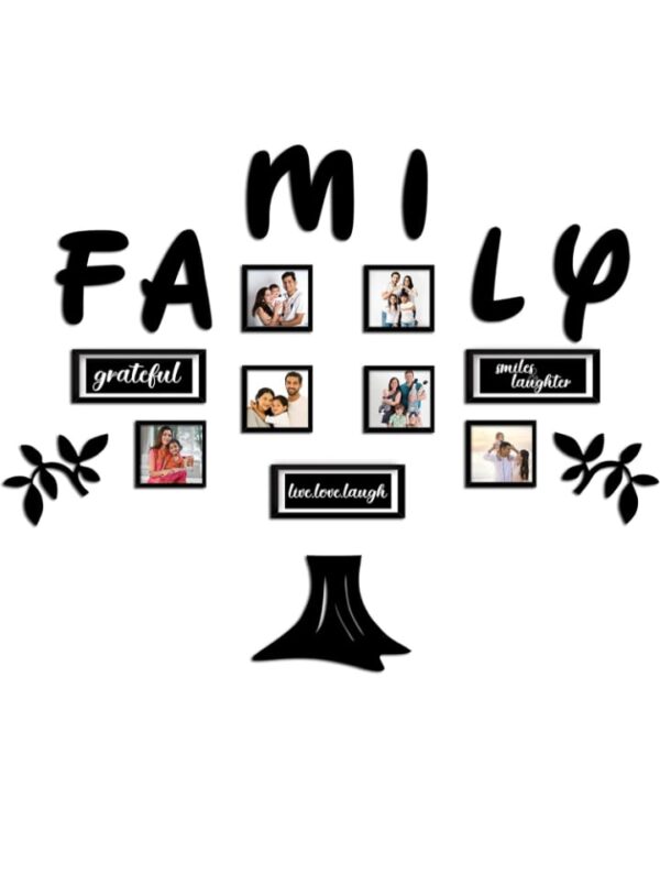 family wall collage frame