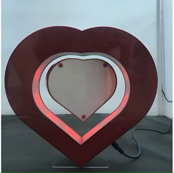 twin heart rotating lamp