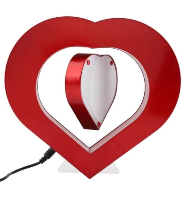 twin heart rotating lamp